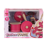 Nessiworld 1818-6A Enamel Pot 8 Pieces - Vardem Toys