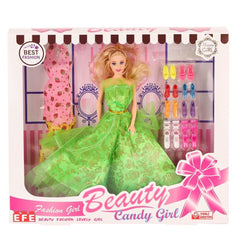 Nessiworld 207 Candy Girl Doll with Shoe Set - Efe Toys