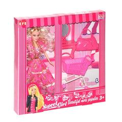 221 GM SWEET GIRL WITH WARDROBE - MARKET TROLLEY