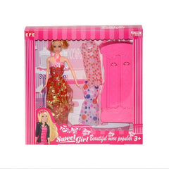 221 GM SWEET GIRL WITH WARDROBE - MARKET TROLLEY