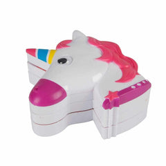 2602 Coffret de maquillage 3 couches en forme de licorne