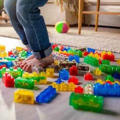 Nessiworld 2in1 Jelly Blox Saklama Kutulu Blok Seti 30 Parça