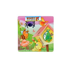 30058 Wooden Puzzle 3D Heads