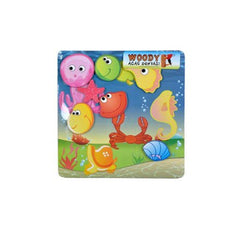 30058 Wooden Puzzle 3D Heads