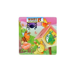 30058 Wooden Puzzle 3D Heads