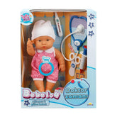 30111 Bebelou Doctor Time Sound Baby Set 35 cm - Sunman