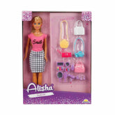 3392 Alisha Fashion Accessory Set 29 cm - Sunman