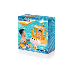 Nessiworld 34168 Bestway 94cm x 66cm Tilki Gölgeli Bebek Teknesi Botu