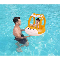 Nessiworld 34168 Bestway 94cm x 66cm Tilki Gölgeli Bebek Teknesi Botu