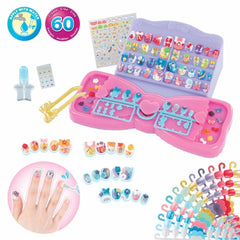 Atelier de création et de présentation d'ongles AquaBeads Nessiworld 35027 pour les enfants de 4 ans et plus