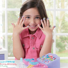 Atelier de création et de présentation d'ongles AquaBeads Nessiworld 35027 pour les enfants de 4 ans et plus