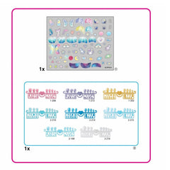 Nessiworld 35060 AquaBeads Magic Horses and Stars - Spare Nail Pack +4 years old