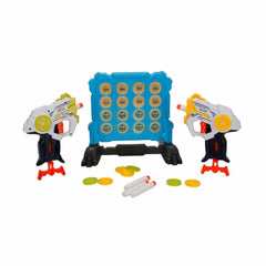 NessiWorld 3574 Zapp Toys Hedef Tahtalı Sünger Dart Atan Silah Seti -Sunman