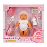 Nessiworld 3823 Bebelou Care Time Loud Laughing Crying Baby 32 cm - Sunman