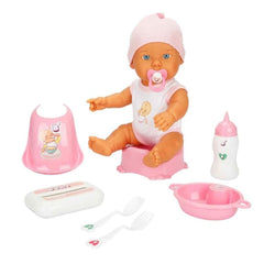 Nessiworld 3823 Bebelou Care Time Loud Laughing Crying Baby 32 cm - Sunman