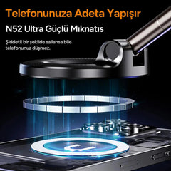 Support de téléphone magnétique ultra-puissant sous vide