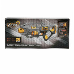 NessiWorld 4575ZappToys20BulletsSpongeDartShooterGun45cm-Sunman