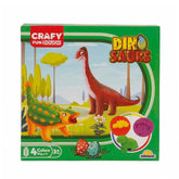 Nessiworld 4734 Crafy 14 Piece Play Dough Mold Set – Dinosaurs