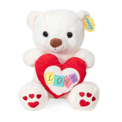 Nessiworld 4762 Plush Bear with Heart 30 cm