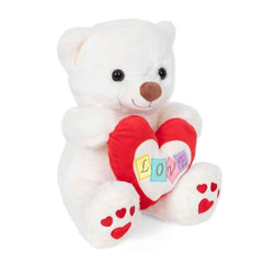 Nessiworld 4762 Plush Bear with Heart 30 cm