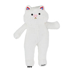 Nessiworld 4806 Plush Long Cat 55 سم أبيض -ألعاب صديقي