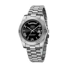 Meanyou Day & Date Silver Kol Saati