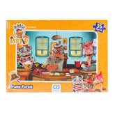Nessiworld 5208 Detective Reptir Frame Puzzle 35 Pieces -CA Games