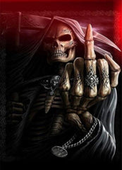 NessiWorld 5D Diamond Painting 3 Different Picture Changing Halloween Skeleton Painting 30x40 cm