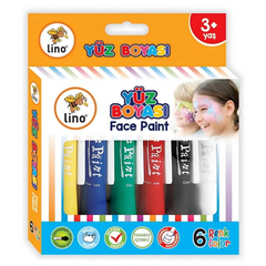 Nessiworld 6'lı Yüz Boyası