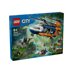 Nessiworld 60437 Lego City Jungle Explorer's Helicopter Camping 881 pièces +8 ans