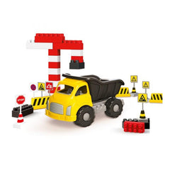 Nessiworld 6045 Hail, Jumbo Truck Traffic Set and Blocks