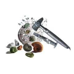 Nessiworld 64336 Science and Play - Fossils and Minerals Excavation Set