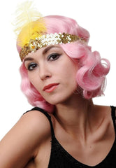 Nessiworld 70's 80's and 90's Themed Gold Charleston Hair Band