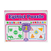 Nessiworld 7194 Wheel Puzzle Colors Shapes - Diytoy