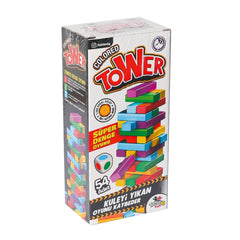 Nessiworld 7315 Color Tower Super Balance Game -Totteriq