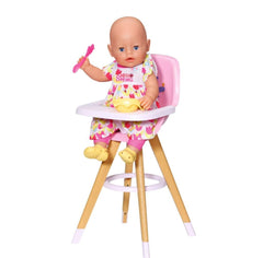 Chaise haute Baby Born de Nessiworld 829271