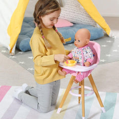 Chaise haute Baby Born de Nessiworld 829271