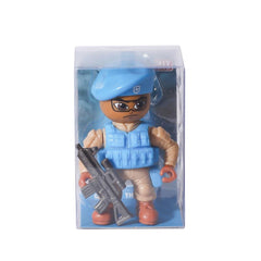 Nessiworld 8910-D51 Soldats commandos bérets bleus AVİ BEANIE SOLDATS COMMANDO