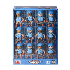 Nessiworld 8910-D51 Soldats commandos bérets bleus AVİ BEANIE SOLDATS COMMANDO