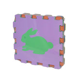 90-962 ECO EVA 33X33 Animals Play Mat 7 mm