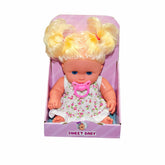 9175 25 cm Crying Baby - Dimple Baby