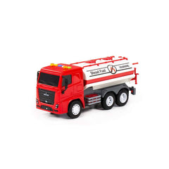 96296 CITY V2 Tanker with Light and Sound Red Cabin in Box - Polesie