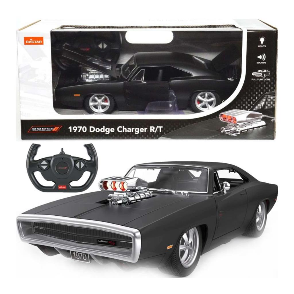 99010 1970 Dodge Charger R/T Sesli ve Işıklı Uzaktan Kumandalı Araba -Sunman - MeanYou