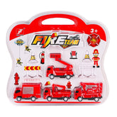 Nessiworld 995A-10 Pull and Drop Fire Truck Playset - Birliktoys