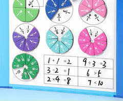 Mıknatıslı Kesir Öğrenme Seti