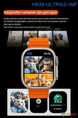 Meanyou Akıllı Kol Saati Watch HK 10 Ultra 3 WiFi