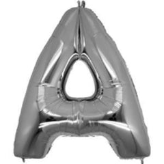 A Harf Folyo Balon Gümüş Renk 40 inç