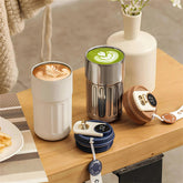 Akıllı Led Ekranlı Thermo Light Mug Termos 450ml - MeanYou
