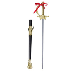 Nessiworld Altın Renk Kabzalı Zararsız Oyuncak Şövalye Kılıcı – 68 cm (Plastik)