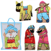 AND-5000 NATIONAL HEROES PUPPET SET OF 5